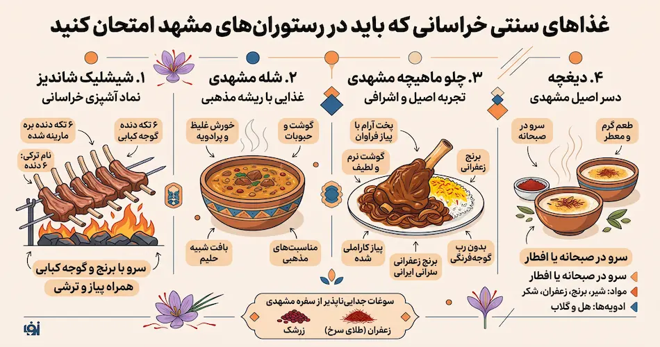 غذاهای سنتی خراسانی که باید در رستوران های مشهد امتحان کنید